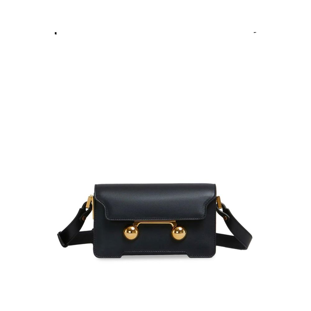 Marni Schwarze Gürteltasche aus Kalbsleder